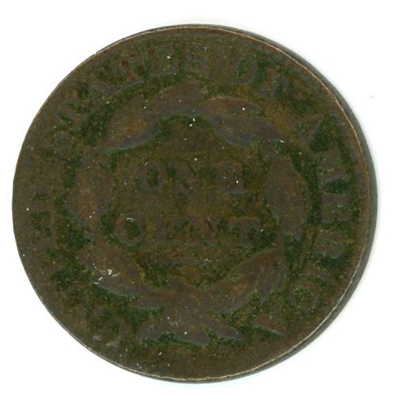 1828 Coronet Head Large Cent