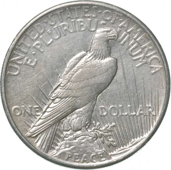 1921 Peace Silver Dollar