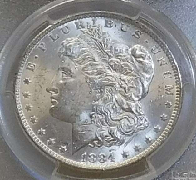 1884-O Morgan Dollar PCGS MS-62