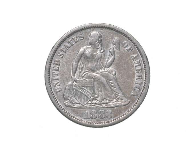 1883 Seated Liberty Dime