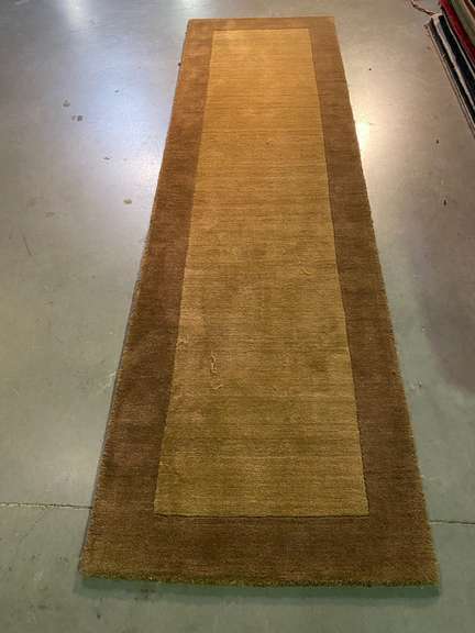 SOLID 2 TONE WOOL RUNNER 9'