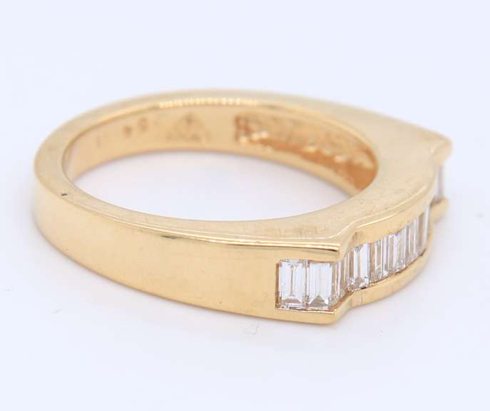 14K Yellow Gold Wedding Set