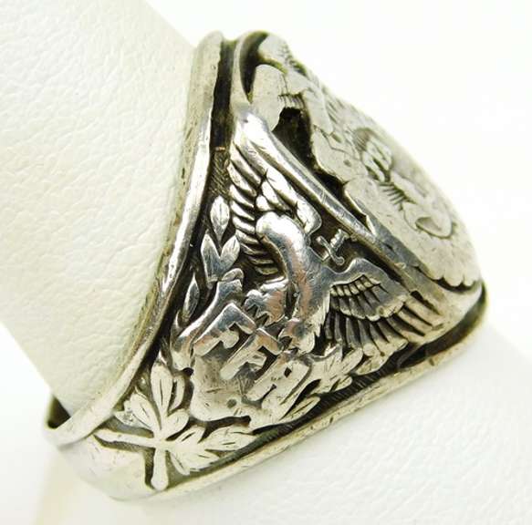 Vintage Future Farmers of America Sterling Ring, Size 10