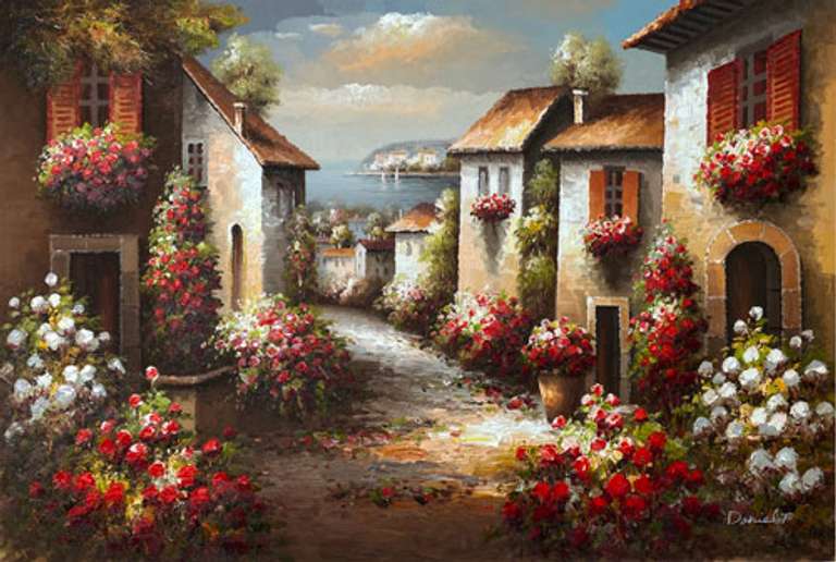 ONE OF A KIND BEAUTIFUL PAINTING ON CANVAS