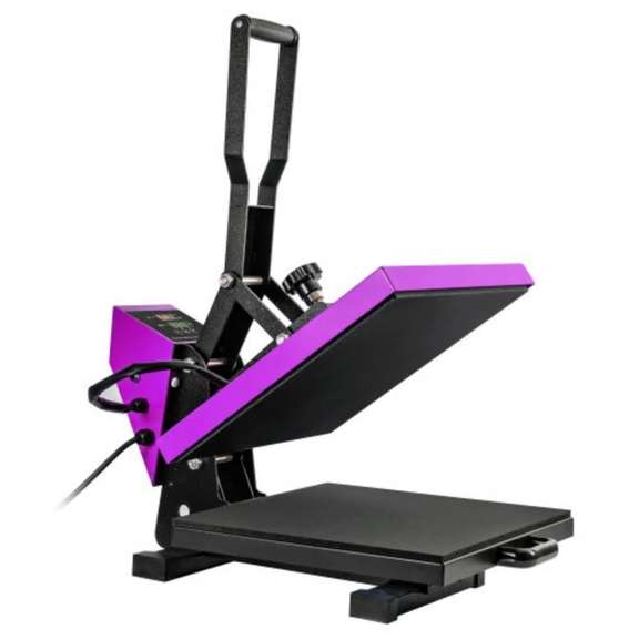 15x15 inches Purple Color Heat Press Machine Digital