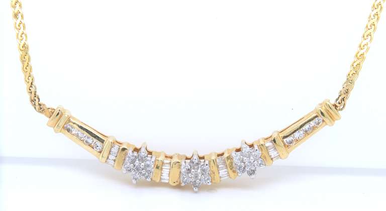14K DIAMOND NECKLACE