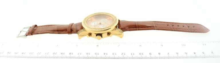 MENS ICE MASTER DIAMOND WATCH