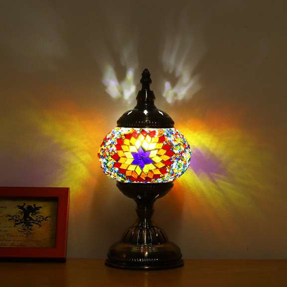 Handmade Turkish Moroccan Romantic Table Lamp