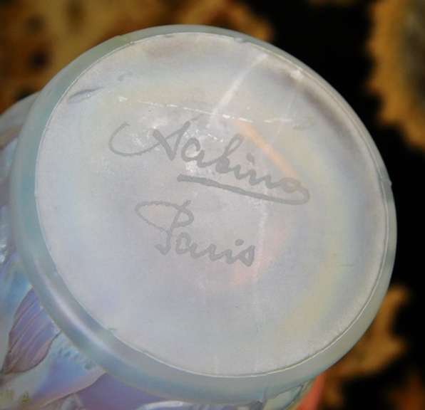 Large French Sabino Paris Nude Nymphs Perfume Bottle