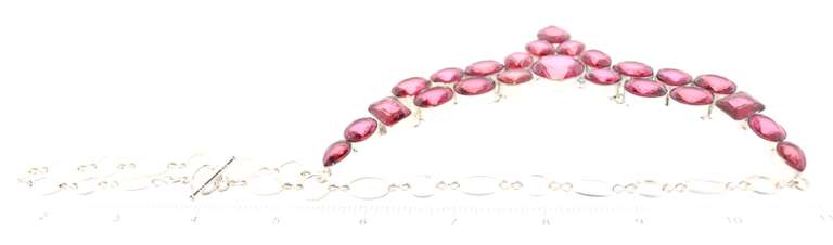 Lab Alexandrite 180 OT Stone Grand Necklace
