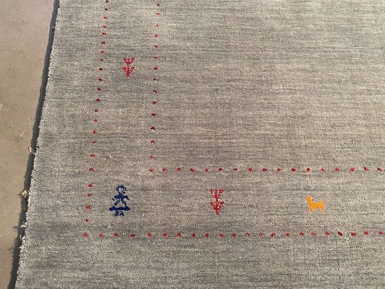 MAGNIFICENT GABBEH RUG 6x8