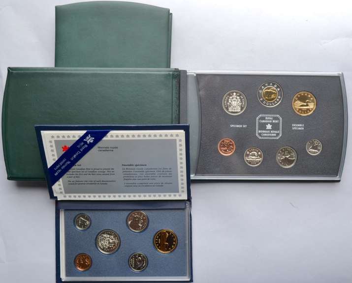1994 1998 & 2002 Canada Specimen Sets