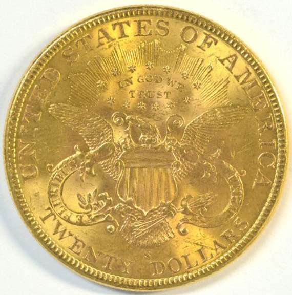Fresh Choice BU 1897-S US $20 Liberty Gold Piece. Nice