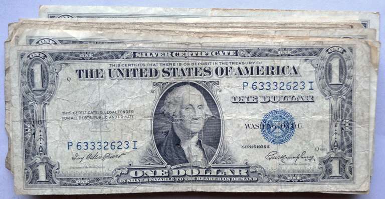 30 $1 Silver Certificates