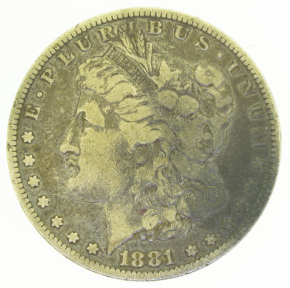 1881-O Morgan Silver Dollar $1 US Coin