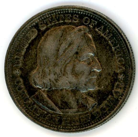 1893 Columbian Silver Commmemorative Half Dollar