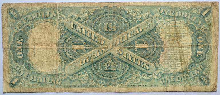 $1 Series of 1917 Landing Of Columbus Note