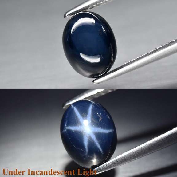 Stunning 2.50ct royal blue Star Sapphire