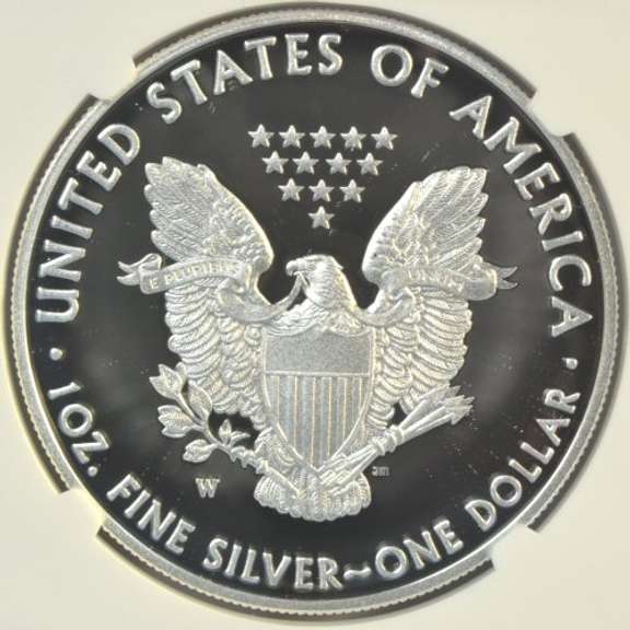 Signed 2017-W FIRST DAY-WASHINTON NGC PF70 ULTRA CAMEO $1 Eagle