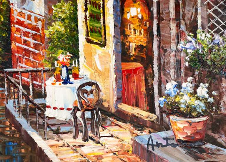BEAUTIFUL HAND PAINTED OIL PAINTING ON CANVAS