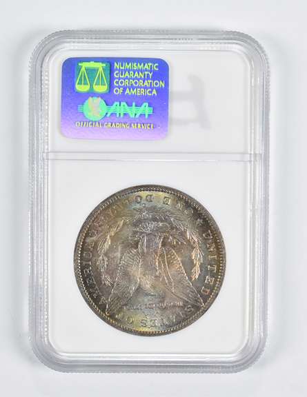 MS63 1899-O Morgan Silver Dollar NGC Toned!