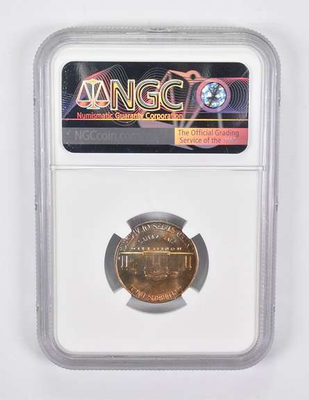 MS65+ 5FS 1950-D Jefferson Nickel Straight Clip @ 1:00 NGC