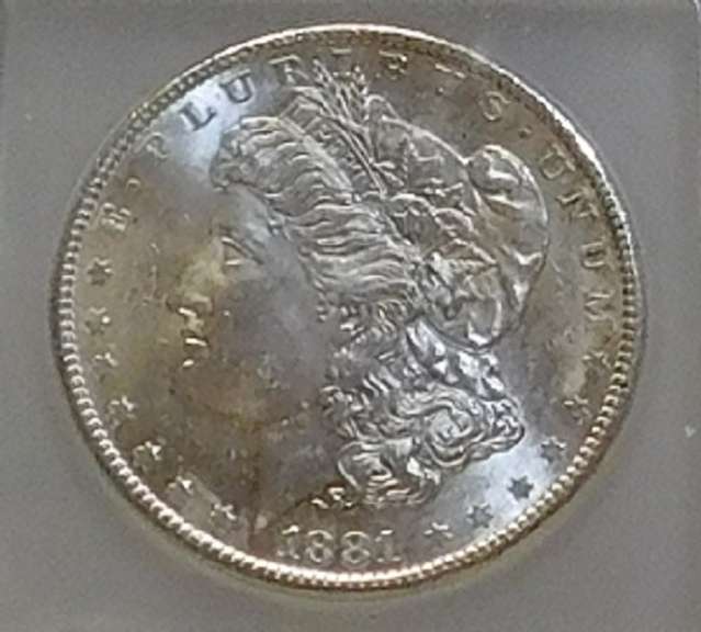 1881-S Morgan Dollar ICG MS-64