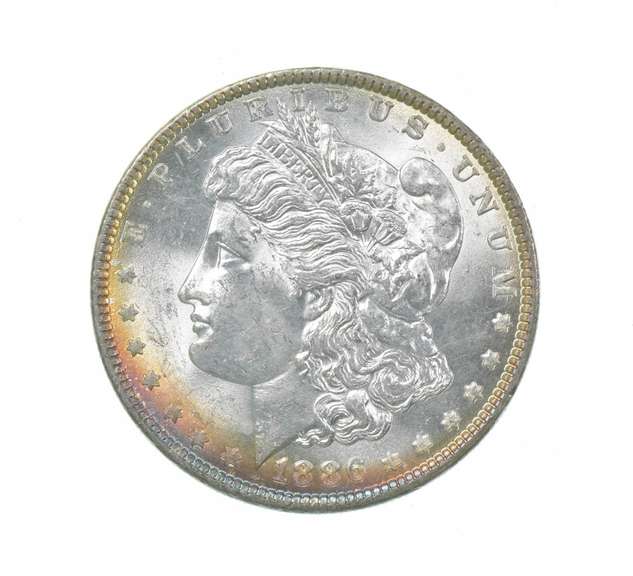 1886 Morgan Silver Dollar - Great Tone