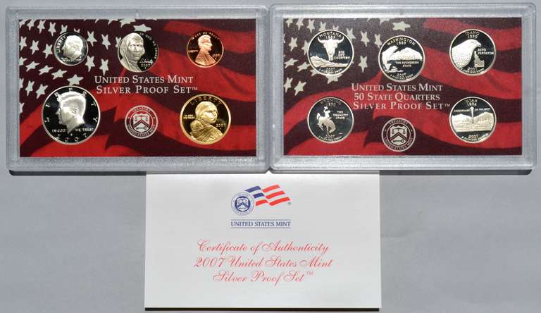 2007 Silver US Proof Set