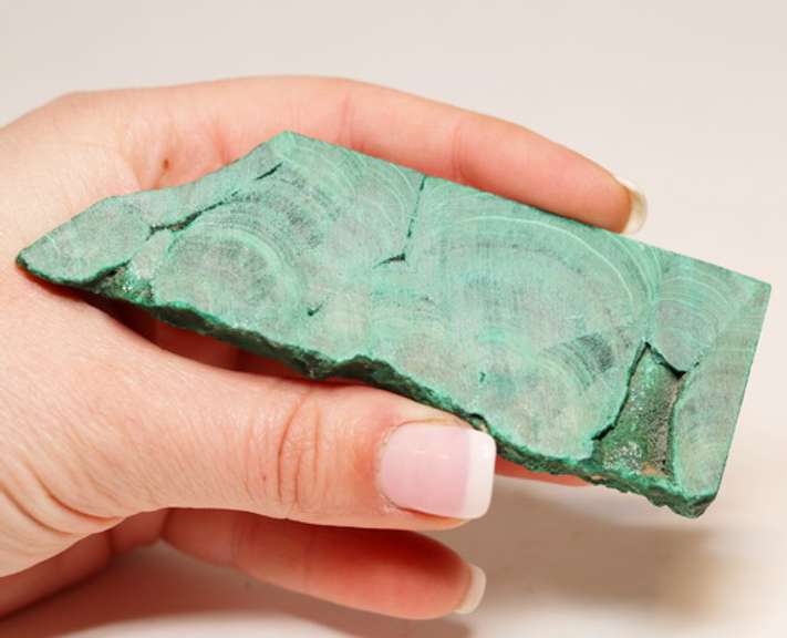 Collectors 440ct untreated Malachite