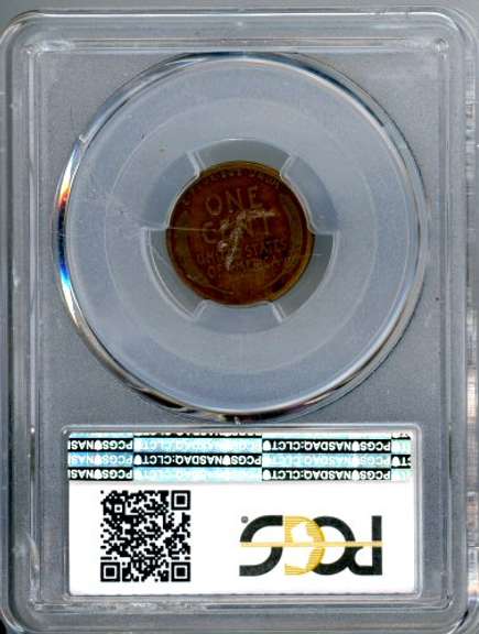 1912-S Lincoln Wheat Cent in PCGS VF20