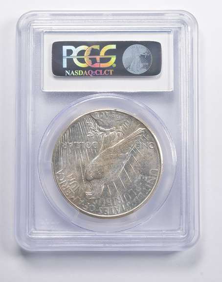 MS63 1922-S Peace Silver Dollar PCGS