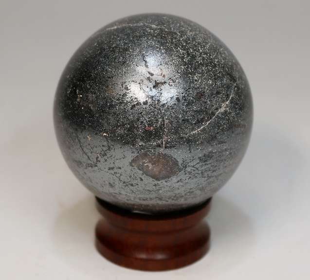 Metallic! 1,023ct Hematite sphere