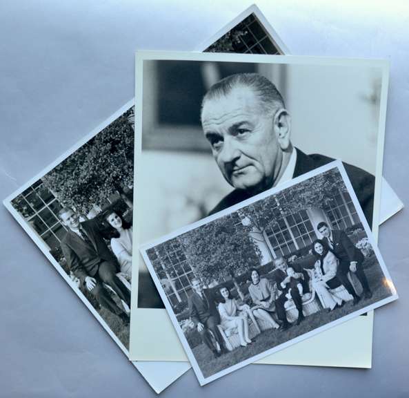 3 Assorted LBJ Presidential Photos