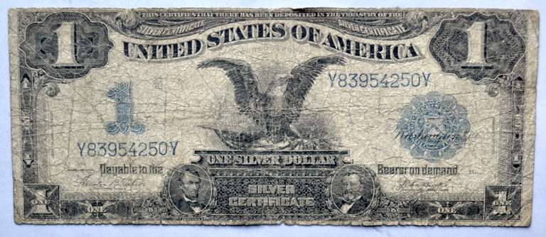$1 Black Eagle Silver Certificate. Fr 233