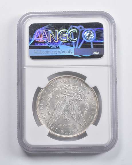 MS62 1878 7TF REV OF 79 Morgan Silver Dollar NGC