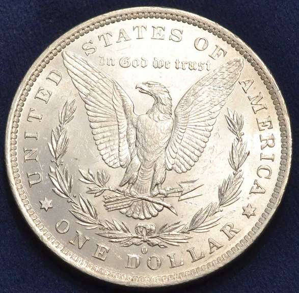 1883-O Morgan Silver Dollar, BU.
