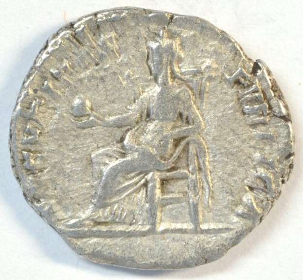 Nice Septimius Severus Roman Silver Denarius, 193-211 AD