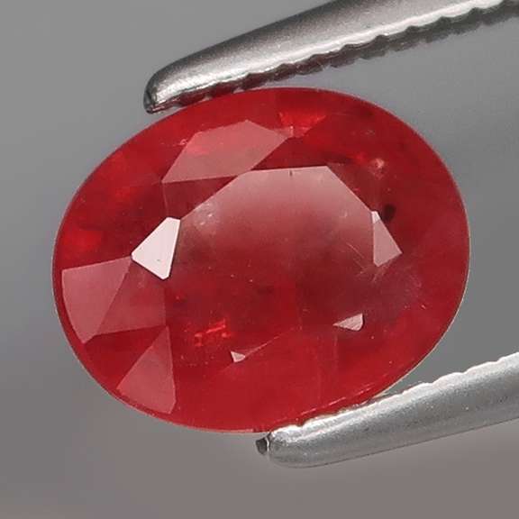 Eye catching 1.32ct Imperial red Songean Sapphire