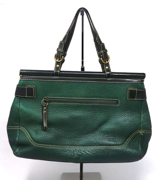 Coach Green Purse