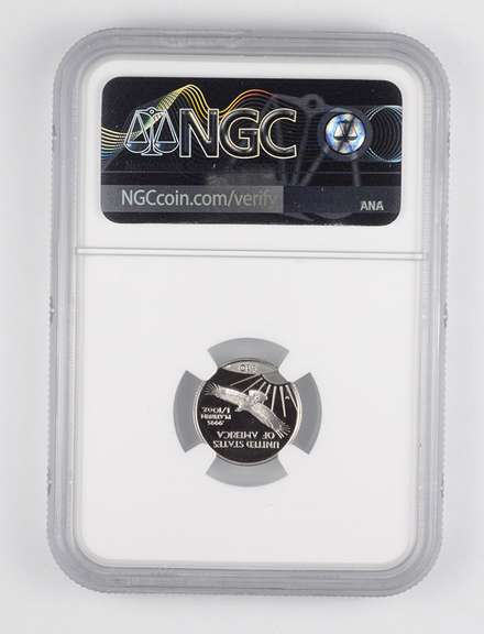 PF70 UCAM 1997-W $10 American 1/10 Oz .999 Platinum Eagle - Graded NGC