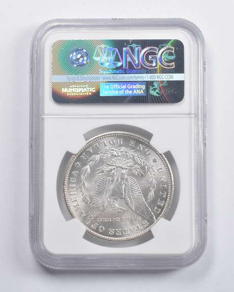 MS64+ 1898-O Morgan Silver Dollar NGC