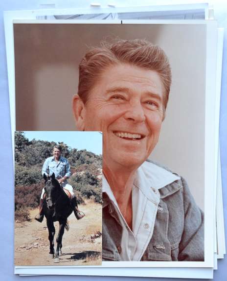 7 Assorted Ronald Reagan Presidential Photos