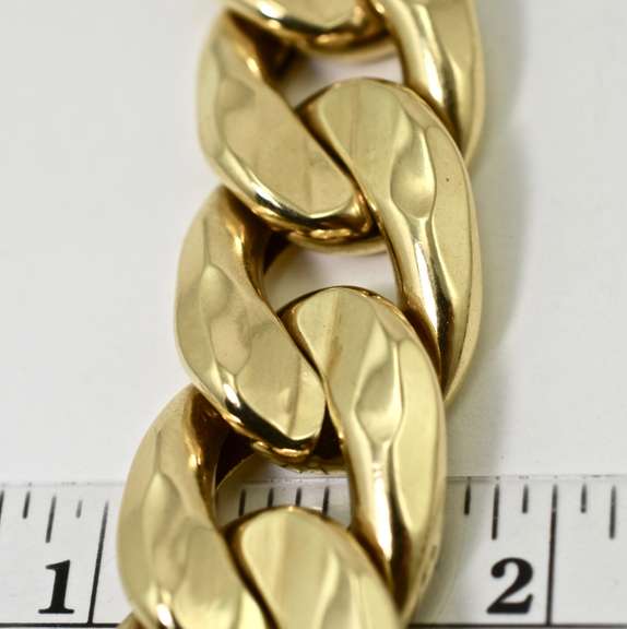 Valuable and Impressive 18K 26" Cuban Link Necklace