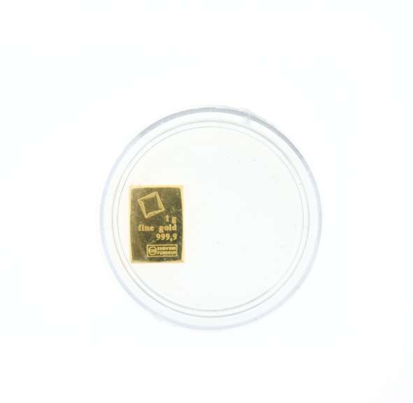 Pure .999 Gold Bar