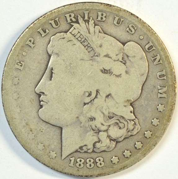 Better date 1888-S Morgan Silver Dollar