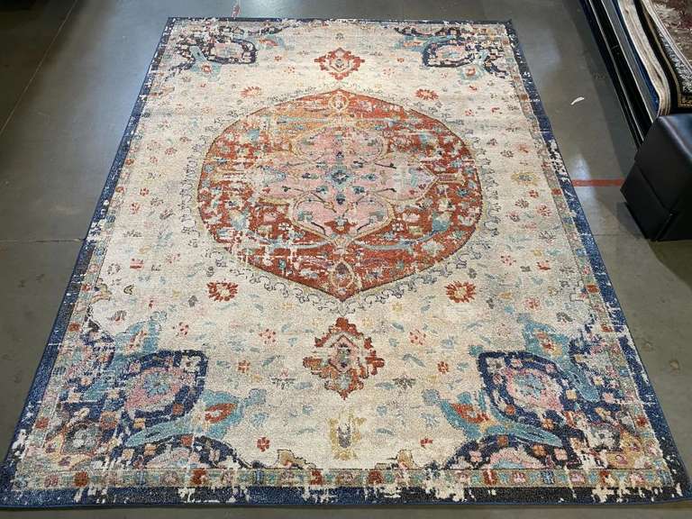 Modern Vintage Repro Rug 8x11