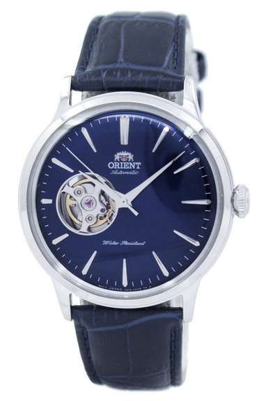 Orient Open Heart Blue Dial Automatic, New In Box.