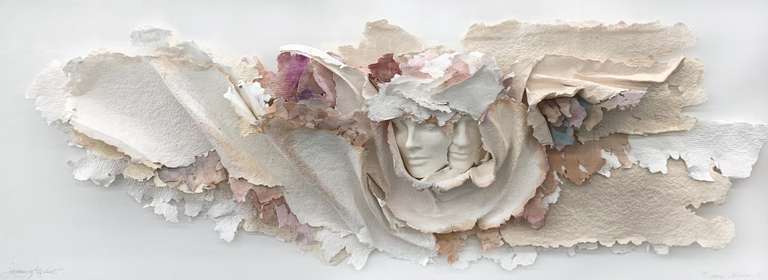Very large and collectable Mixed Media Journey to The Heart