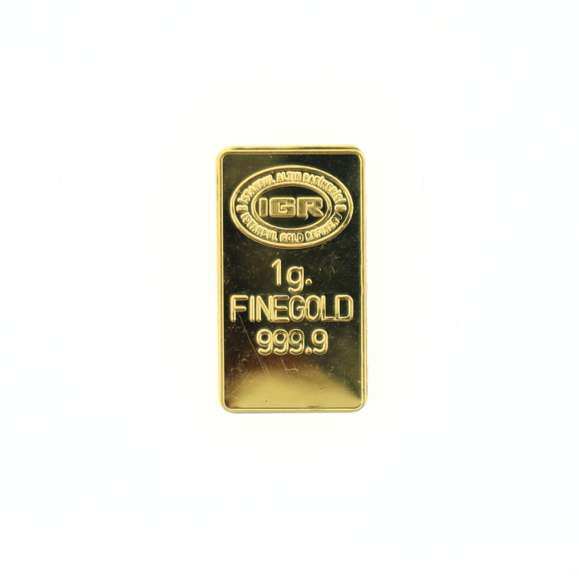Pure .999 Gold Bar